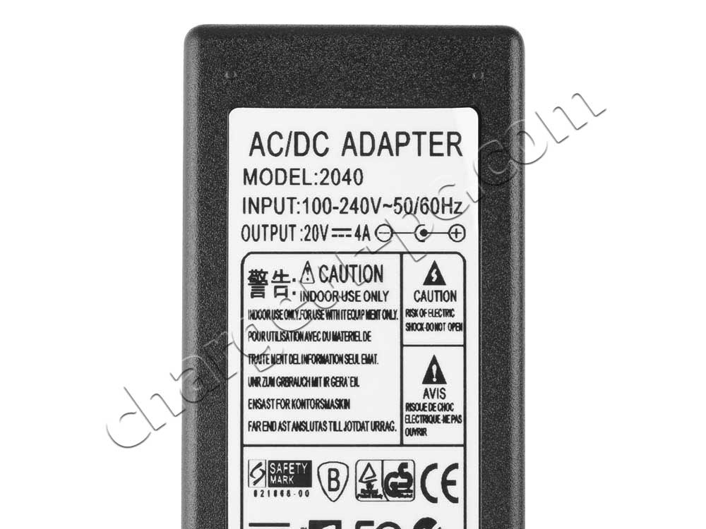 80W HOIOTO ADS-90PL-19220080E AC Adaptateur Chargeur + câble