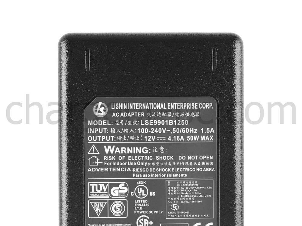 50W Original Dell CN-05KTNX AC Adaptateur Chargeur