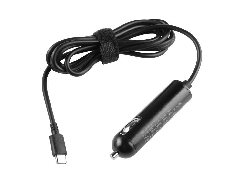 65W USB-C Dell Latitude 7350 Detachable Chargeur de voiture