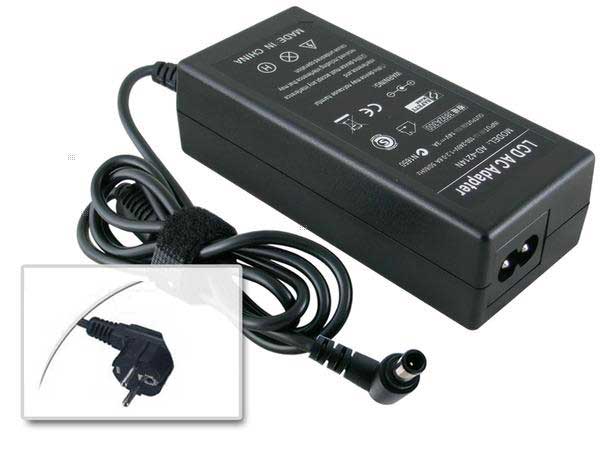 60W LG 24MT48DF-PZ Monitor LG 24MT49DF-PZ Monitor AC Adaptateur Chargeur + câble - Cliquez sur l'image pour la fermer