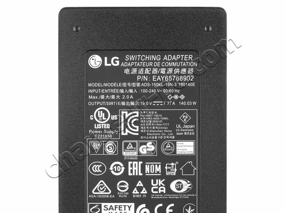 W Adaptateur Ac Chargeur Lg V Ultrawide All In One Pc V Uh K