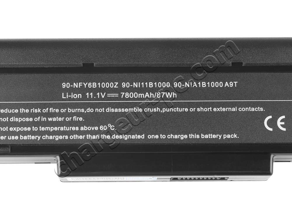 7200mAh Batterie MSI VR440 MS-1436