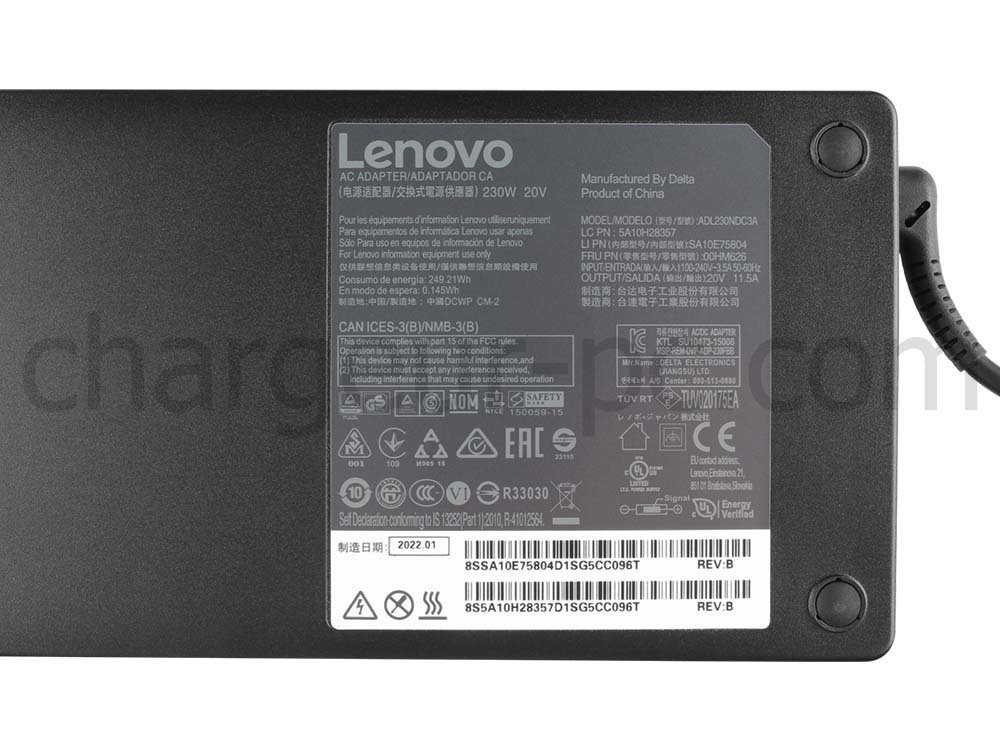 230w Lenovo Charger - Adaptateurs Pour Ordinateur Portable