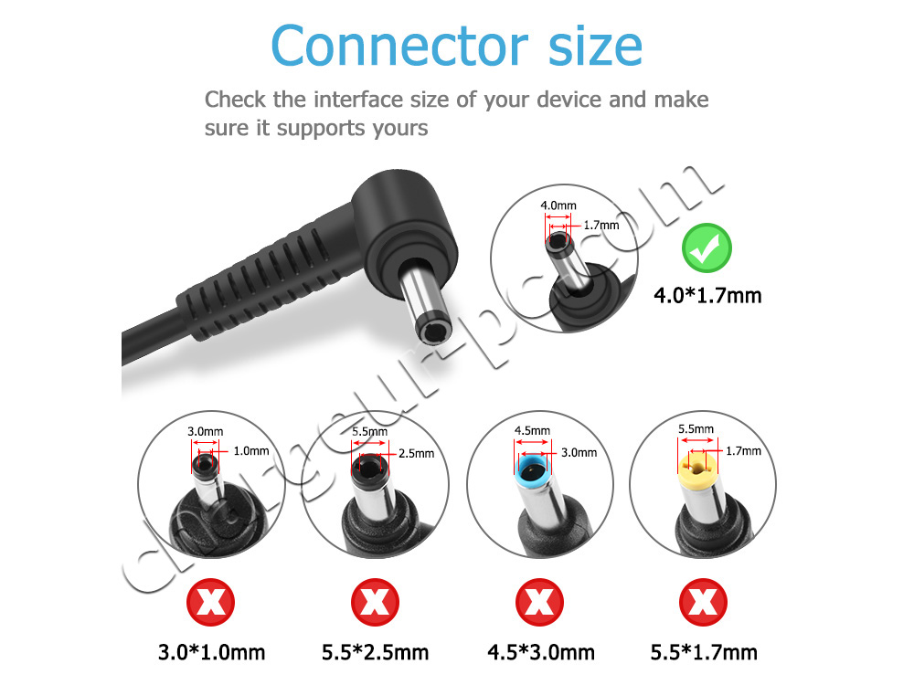 45W Original AC Adaptateur Chargeur Lenovo ADL45WCG 5A10H43628