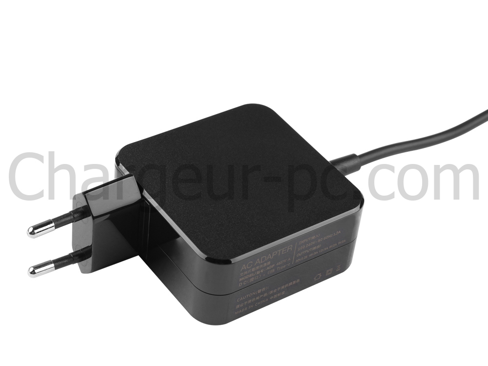 45W USB-C Lenovo Flex5 Chrome 14IAU 83AK AC Adaptateur Chargeur