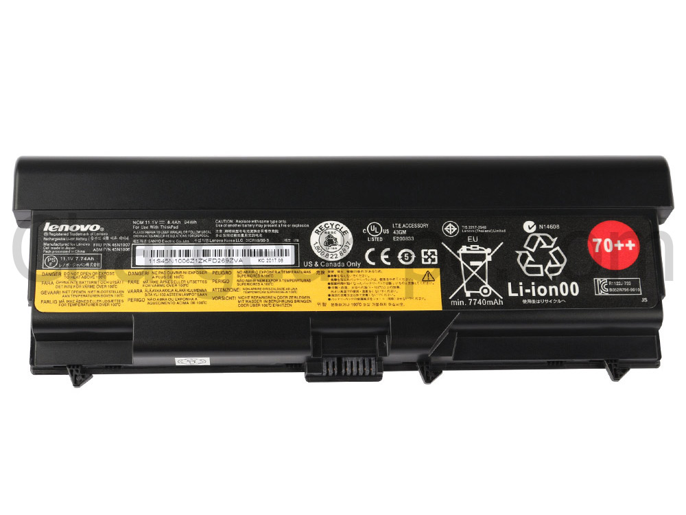 Original 8400mAh Batterie Lenovo 45N1173 45N1006