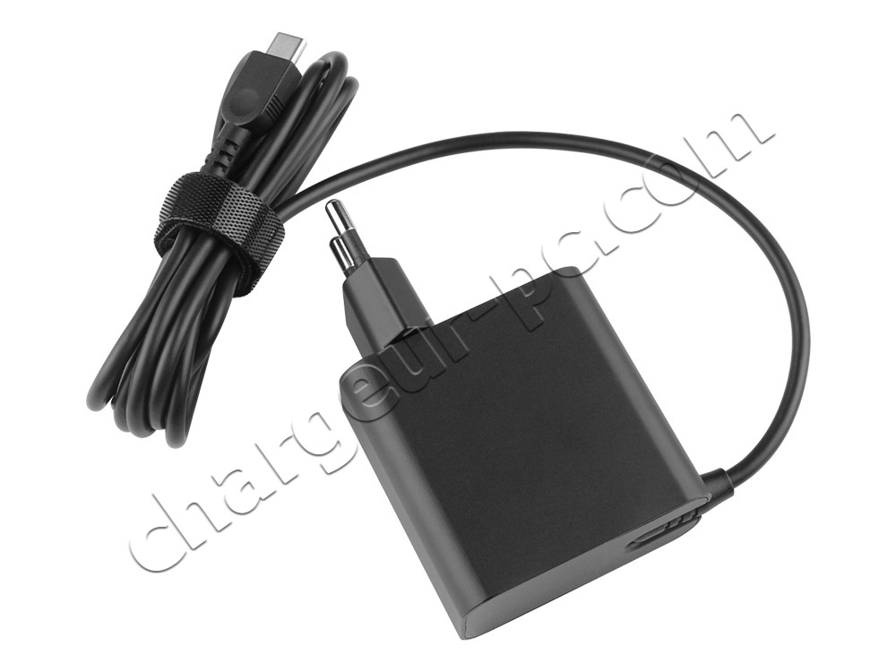 Original 65W USB-C Lenovo ADLX65ULGE2A AC Adaptateur Chargeur