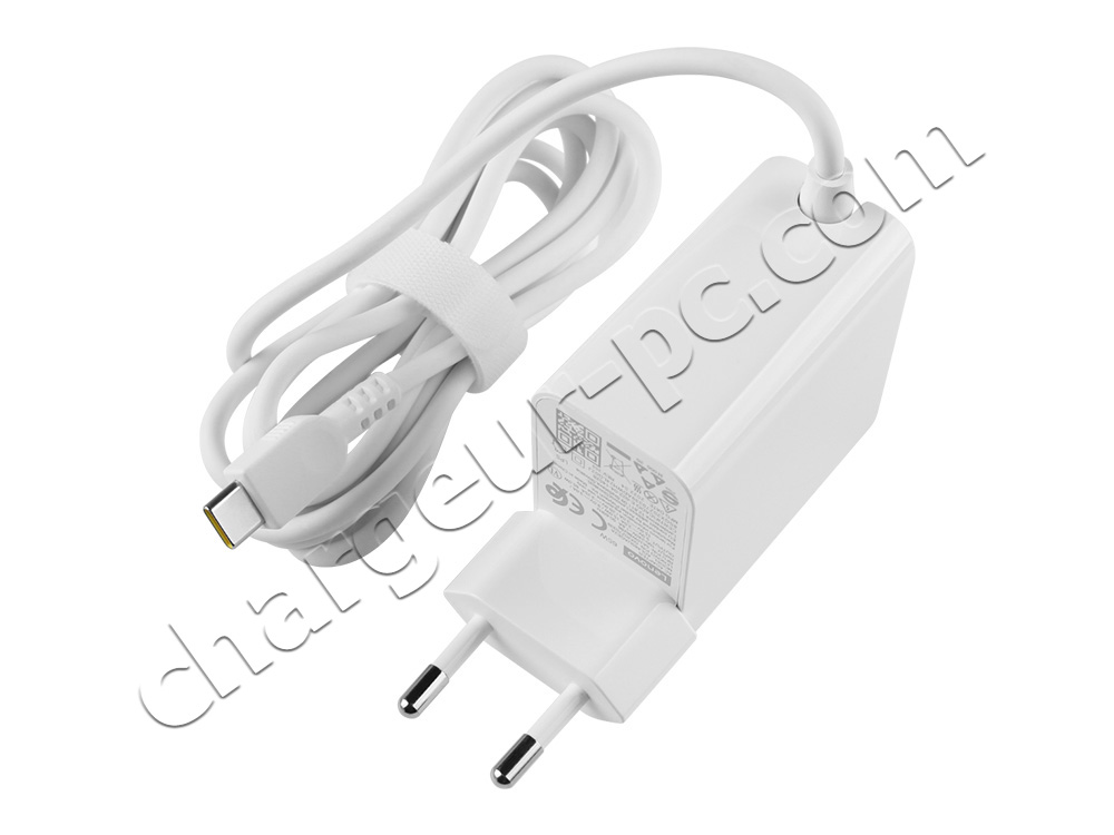 Original 65W USB-C Lenovo GX20Z70326 AC Adaptateur Chargeur