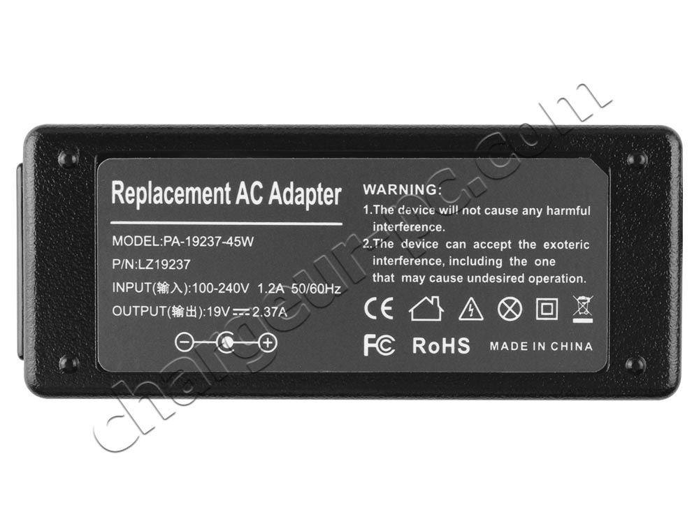 45W AC Adaptateur Chargeur pour Medion Akoya E1221 E1225 E1226