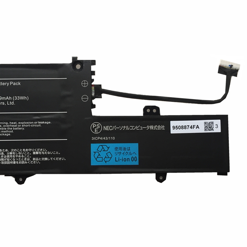 Nouveau NEC GN10R8/9A PC-GN10R89GA Batterie 3166mAh 33Wh 3-Cellules