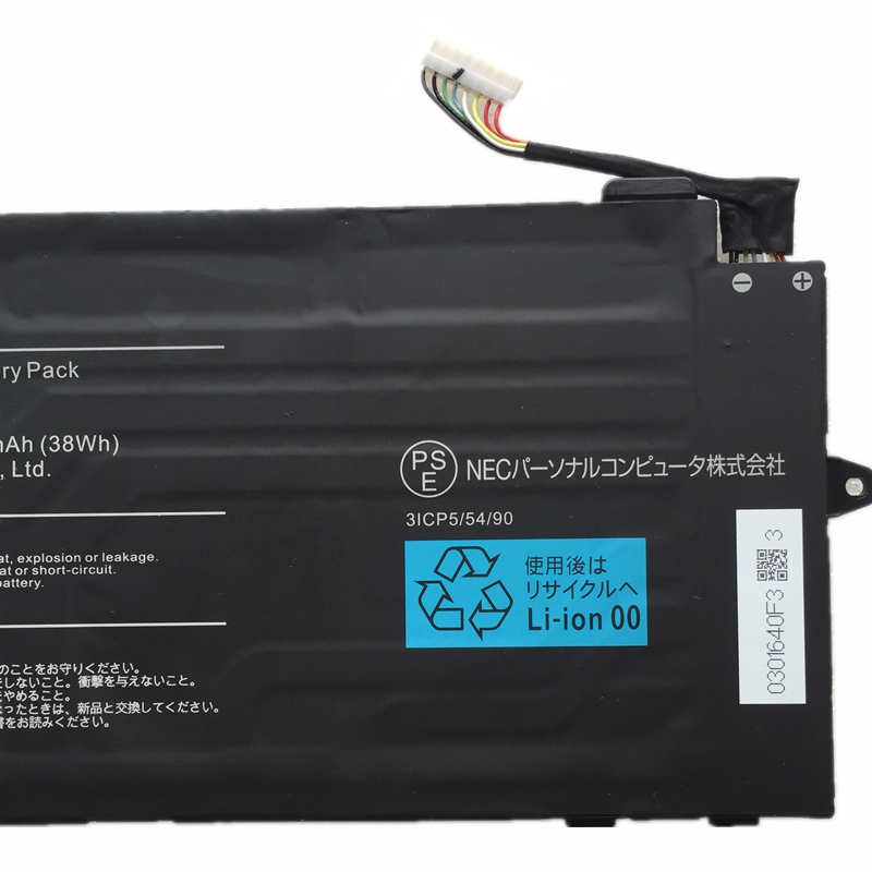 Nouveau NEC 3ICP5/54/90 PC-VP-BP144 Batterie 3361mAh 38Wh 2-Cellules