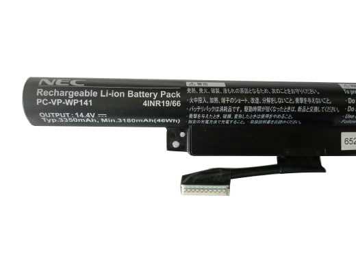 Nouveau NEC 4INR19/66 PC-VP-WP141 Batterie 3180mAh 46Wh 4-Cellules