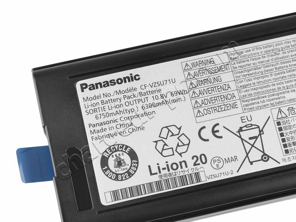 Original Panasonic CF-53AAC01FT CF-53MAWZYFR Batterie 4200mAh 46Wh 6 Cellules