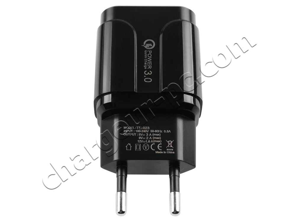 18W USB-C TYPE-C Samsung Galaxy A03s SM-A037M AC Adaptateur Chargeur