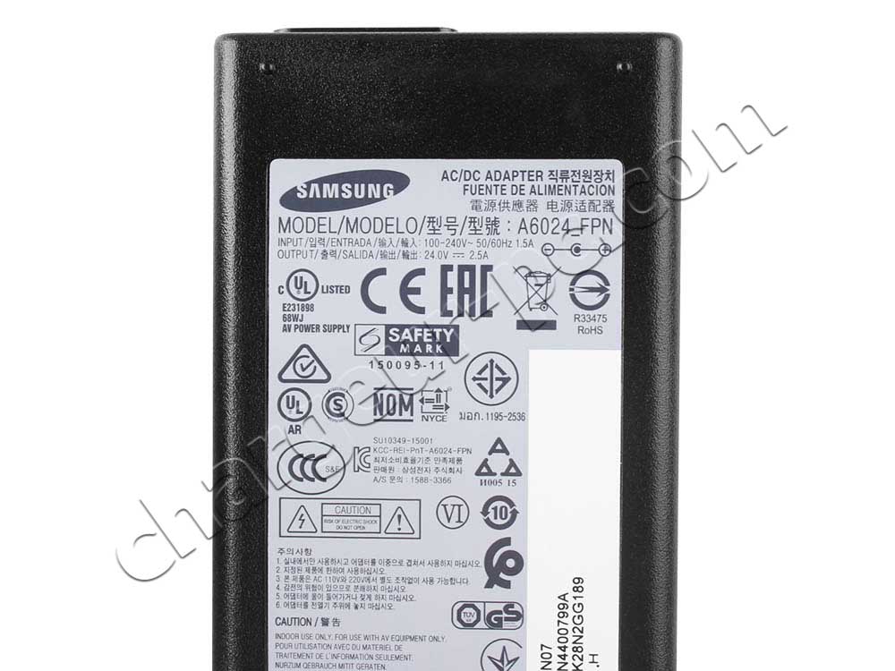 Original 60W Samsung HW-H7501/ZA Sound bar AC Adaptateur Chargeur + Câble