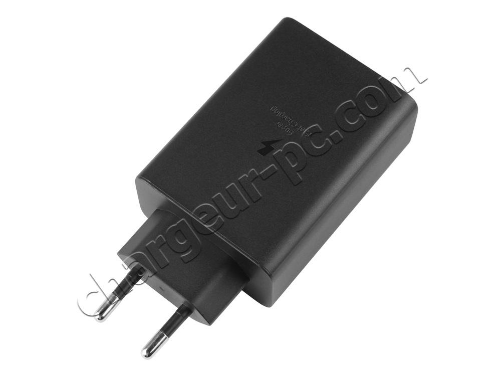 Original 65W Samsung Galaxy Book4 Pro 360 AC Adaptateur Chargeur