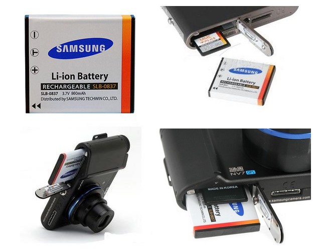 Original Samsung SLB-0837 Batterie 860mAh