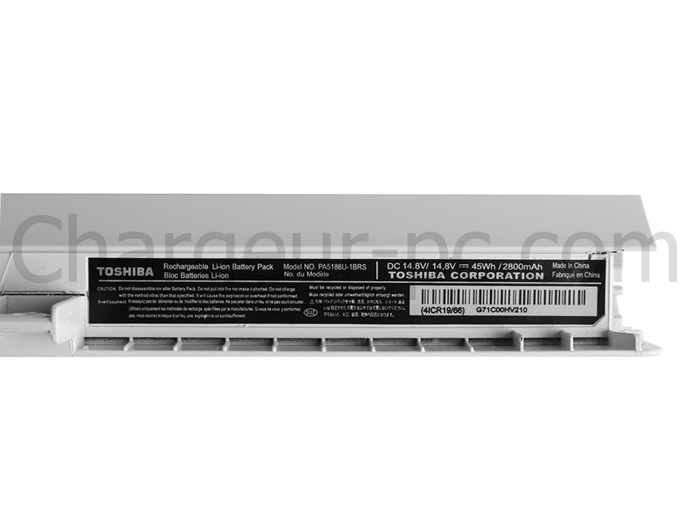 45Wh Batterie pour Toshiba Satellite C50-B-11L C50-B-133 C50-B-137