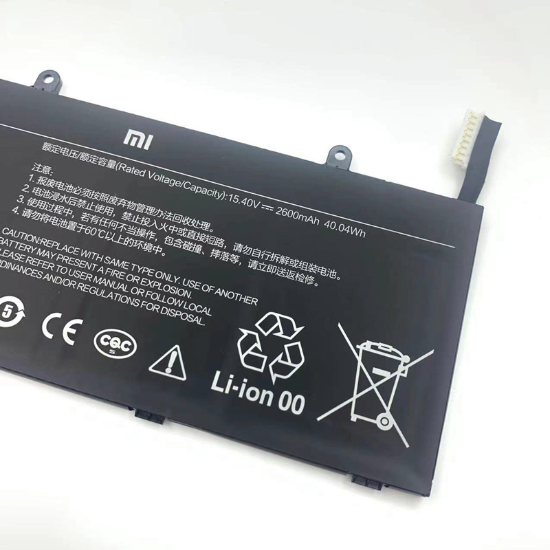 Original Xiaomi TM1802-BL Xiaomi RedMibook 14 II Batterie 2600mAh 40.04Wh 3-Cellules