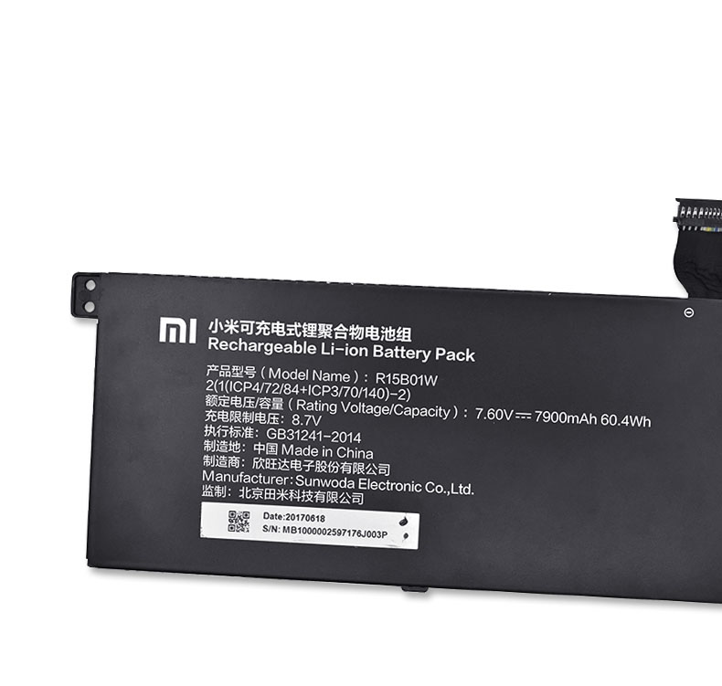 Original 7900mAh 60.04Wh Batterie Xiaomi INCHPro 15.6